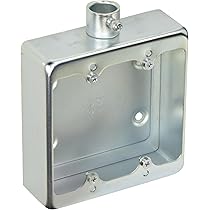 Amazon | 外山電気 ねじなしTC露出スイッチボックス 薄鋼用 電気亜鉛